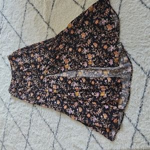 American Eagle long floral skirt size small